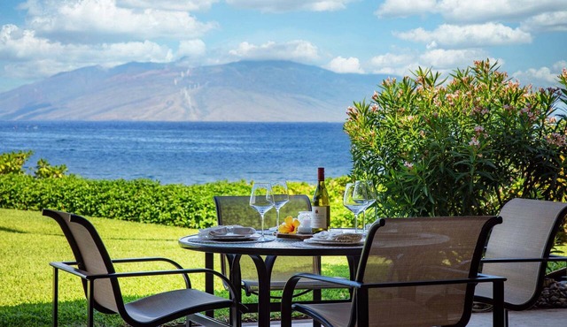 Ground-Floor Paradise: Makena Surf F-110, Your Oceanfront Getaway!
