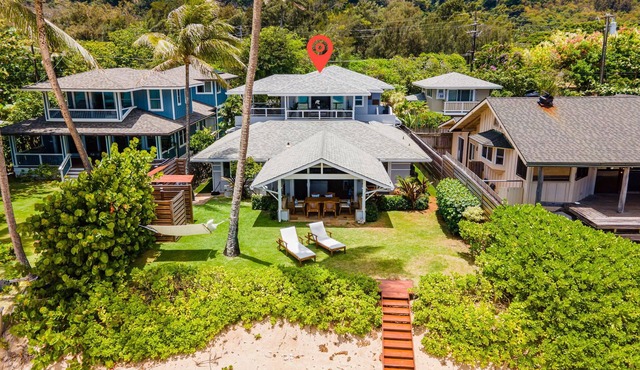 Hale Nalu: Ocean View Home w/Oahu beach in the backyard, Hale Nalu