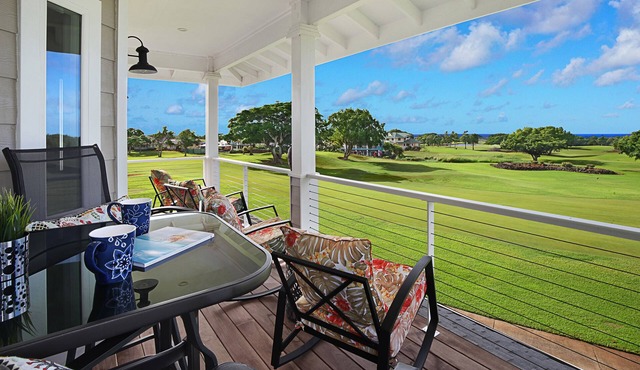 Haupu Hale at Poipu: Luxury Home w/Golf Course View