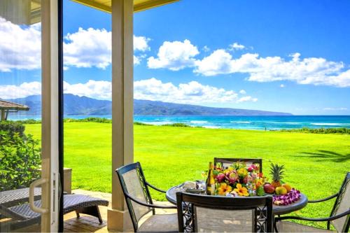 Kapalua Bay Villas Oceanfront 1 BR Sleeps 4 Villas Steps to Beach Complimentary Car with 6 Nights KBV-35G2 by KBM