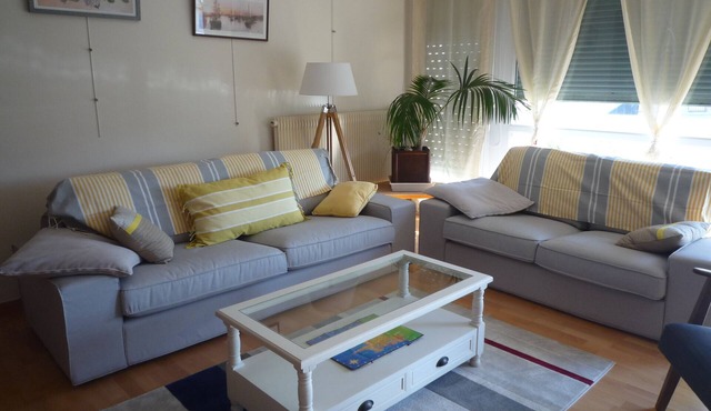 Large bright apartment with garage Centre Quimper in Quimper