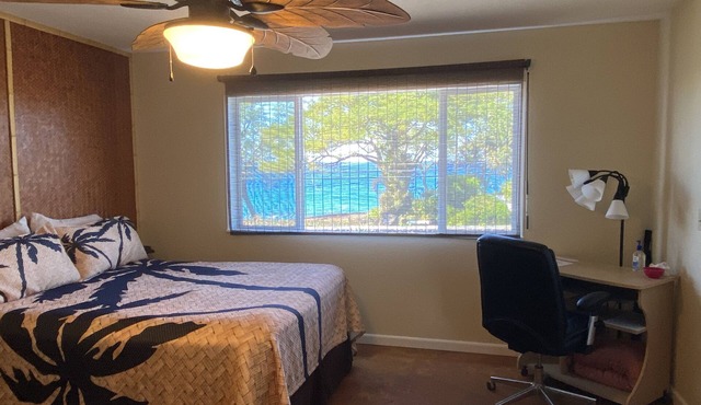Large Studio/Home with Ocean View on Alii Drive