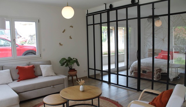 Le jardin de Clémentine, a cosy, quiet apartment in Wingersheim les Quatre Bans