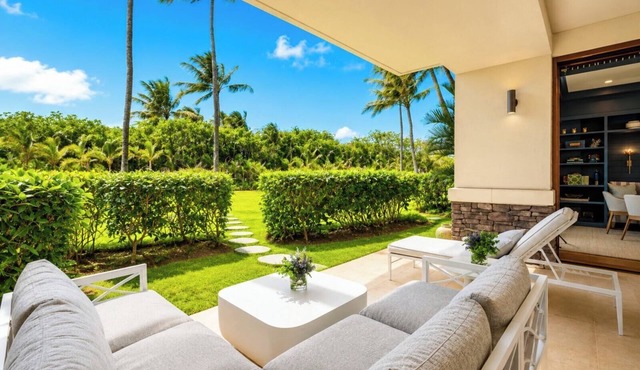 Luxury 3-Bedroom Villa at The Resort at Kapalua Bay with Housekeeping, Spa, Rental Car Included! MON-2206 by KBM