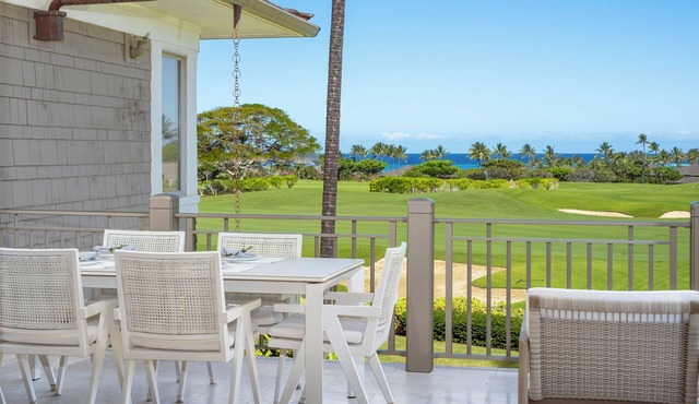 Luxury 3BR Palm Villa 130B at Hualalai – Ocean Views & Renovated 2026