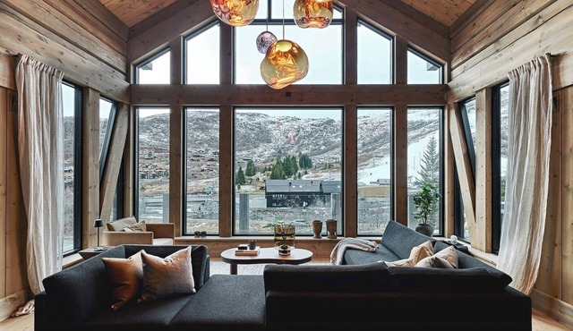 Luxury cabin with views