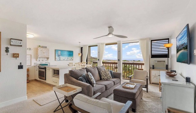 Makaha Ocean View, family friendly