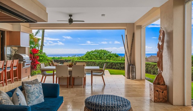 Malu Makani by Alekona Kauai: 2 BR Luxury Oceanview Kukuiula Condo w private pool, AC, large lanai