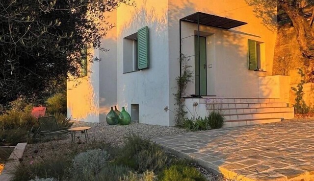 Mediterranean retreat with sea view in Seborga in Seborga