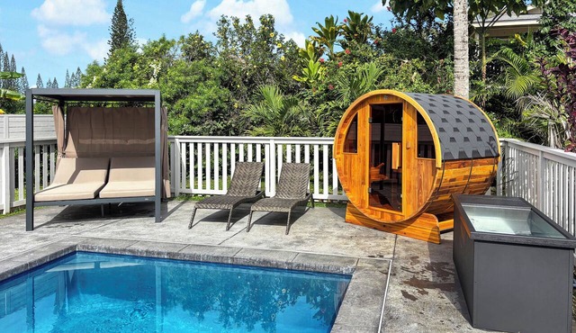 Napali Views+Pool/spa+Cold plunge+Sauna