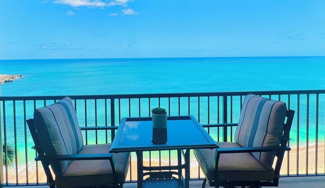 Ocean-Front Condo Semi-Private Beach Pool Hot Tub Tennis.Free Parking.