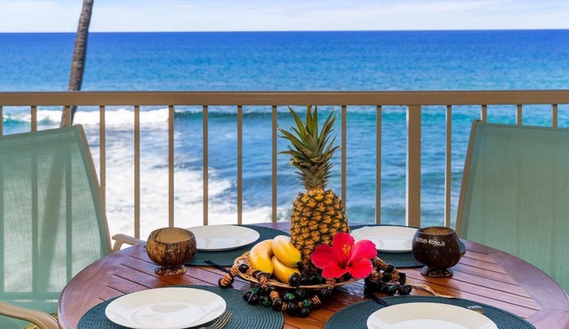 🏖️Ocean Front Deluxe | Top Floor | AC | Concierge Included