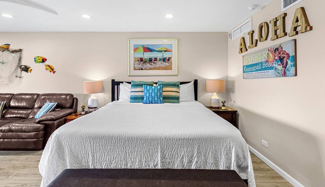 Ocean View, Kaanapali Golf Course front, Beach Cabana