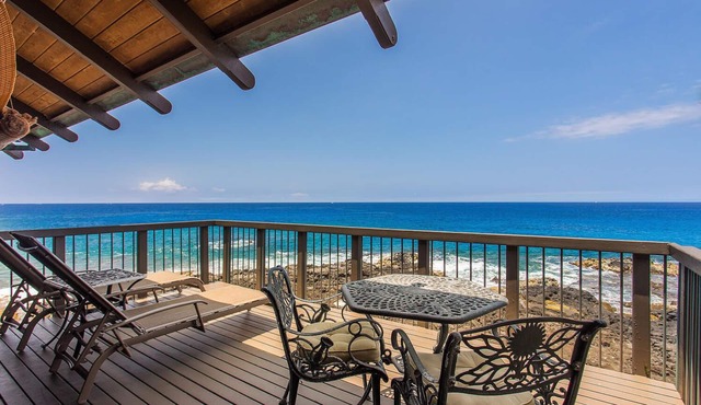 🏖️Oceanfront Kona Home Near Magic Sands | 3BR + Views