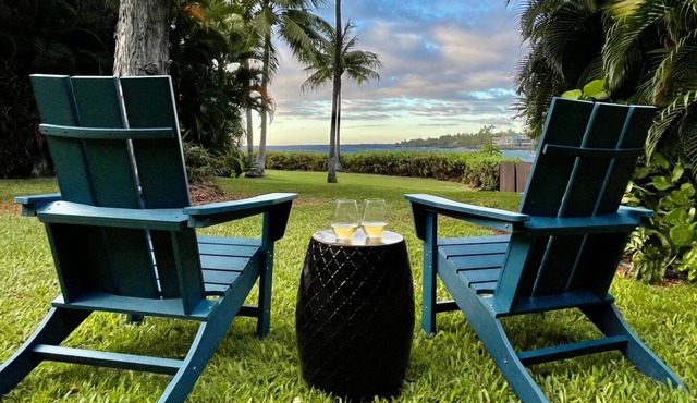🏖️Oceanfront Kona Villa #11 Near Magic Sands | AC + Pool
