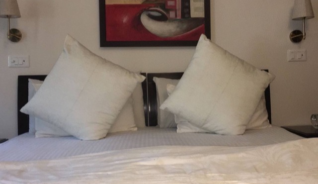 Premium 3-bedroom apartment with Air purifiers, AC, WiFi in Green Park Delhi in New Delhi
