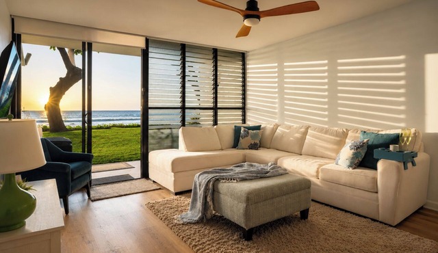 Pristine Hale'iwa Oceanfront Condo