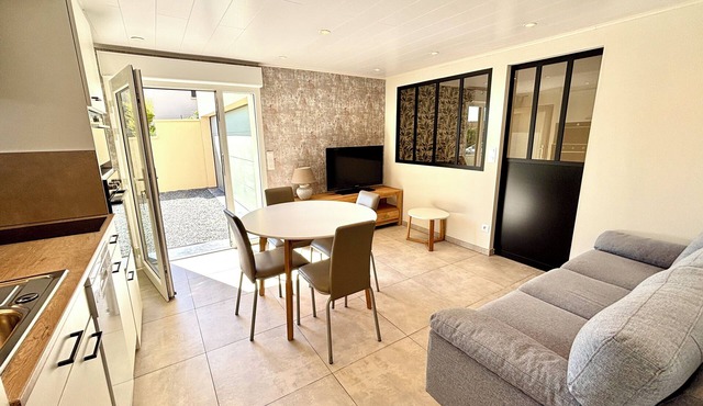Quiet, fully-equipped 1-bedroom studio in Montmédy in Montmédy