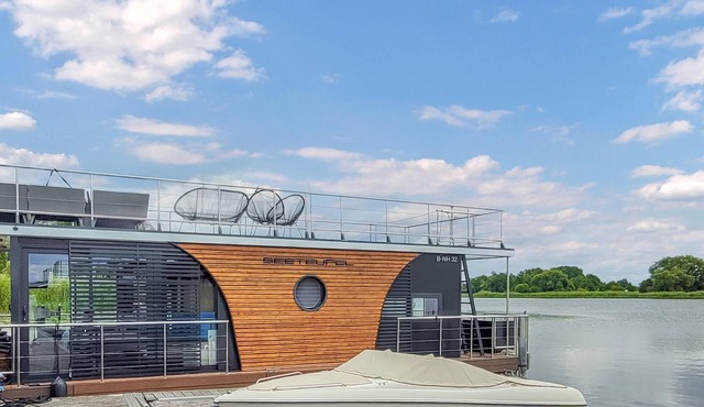Schwimmendes Ferienhaus