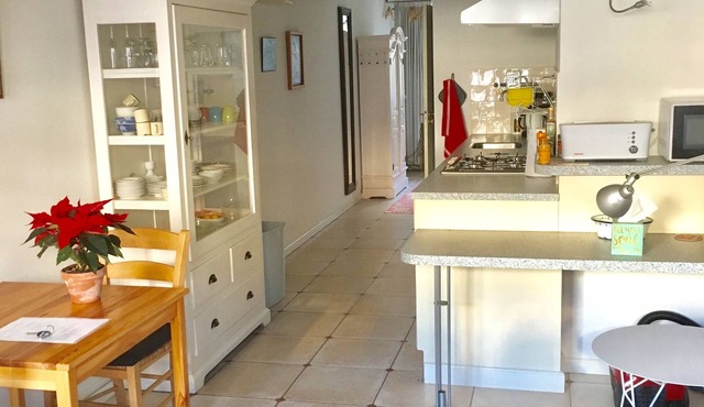 Simpel central-canal street-level studio for 2. Private entrance nice garden. in Amsterdam-Centrum