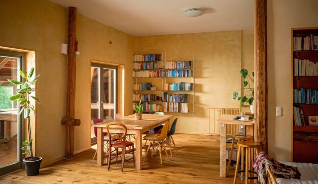 Spacious, bright studio with a view of nature in Rögnitz