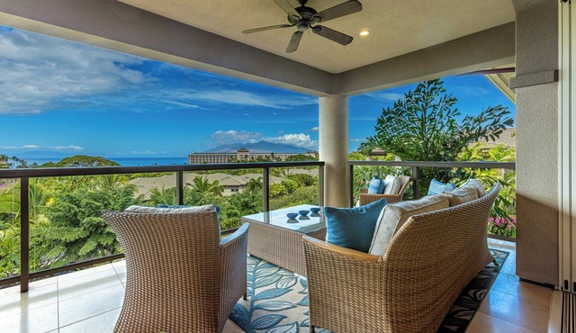 Summer Deal Ocean View Wailea Villa with Pool and Private Lanai