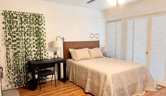 Sunshine Rentals is located in Hilo—quiet, comfortable, and cozy!