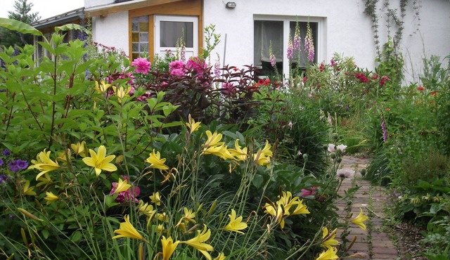 Tastefully furnished house with large garden