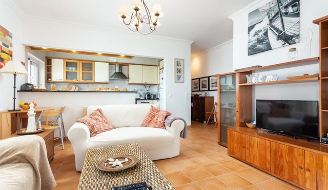 Top Floor, Double Terrace, Sea View in Cabanas de Tavira