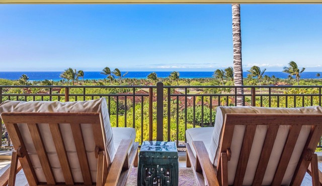 Tranquil 2BR Hainoa Villa (2907B) at Hualalai – Panoramic Ocean Views
