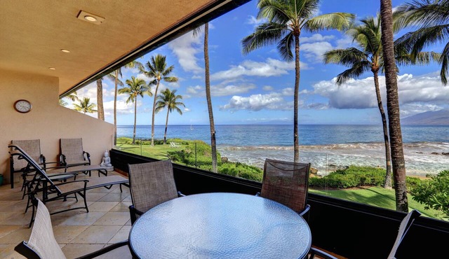 Ultimate Beachfront Retreat: Makena Surf E204 - Prime Location & Amazing Views!