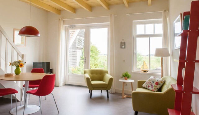 Unobstructed view of meadow, near Leiden