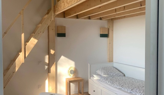 Unusual apartment with roof terrace: Mary le Roi forest balcony in Mareil marly