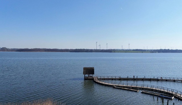 Vacation home directly on Lake Hemmelsdorf with a large playground and direct access to the lake in Hemmelsdorf