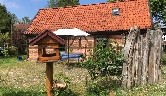Vacation home Tüschow A rustic half-timbered house between the Elbe and the Schaalsee in Tüschow