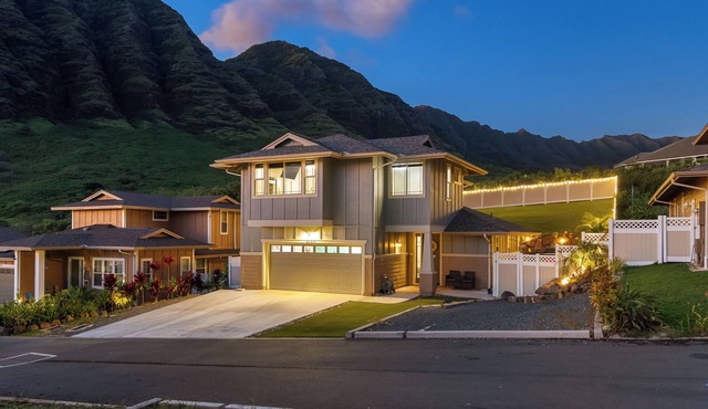 🏄‍♀️ Villa Aloha · 4 Bedrooms, Pool, spa, Sleeps 12 Oahu Top New Home 🏝️