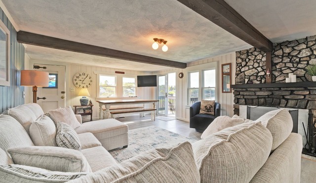 Watch sunrises and enjoy views of Lowell's Cove. in Orrs Island