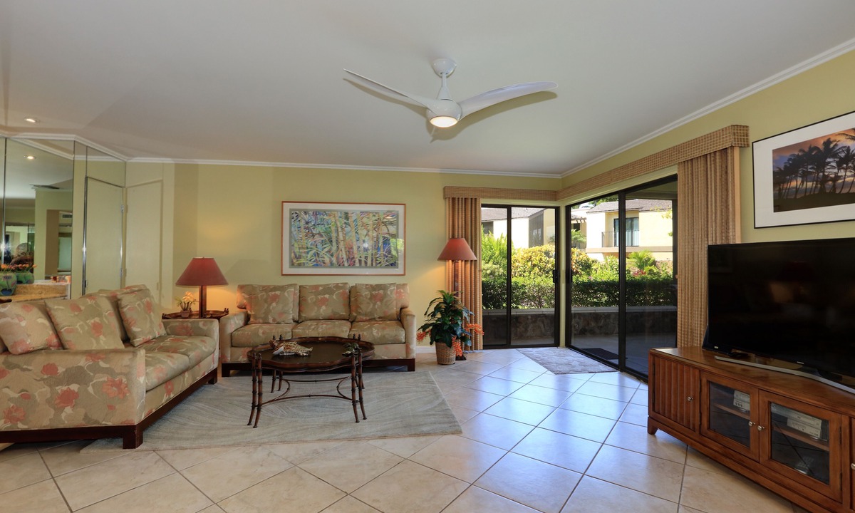 Wailea Condo | Tranquil Garden Oasis Steps from Oceanfront Pool & Ulua Beach - Elua 909