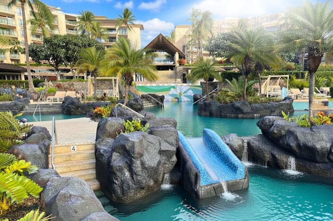 Montage Kapalua Bay Apartment | The Resort at Kapalua Bay Ocean View 3 BR Sleeps 8 Luxury Resort Living Complimentary Car with 6 Nights MON-2604 by KBM