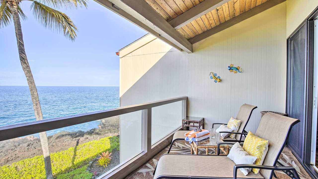 Photo of Patio Balcony in Kahaluu-Keauhou