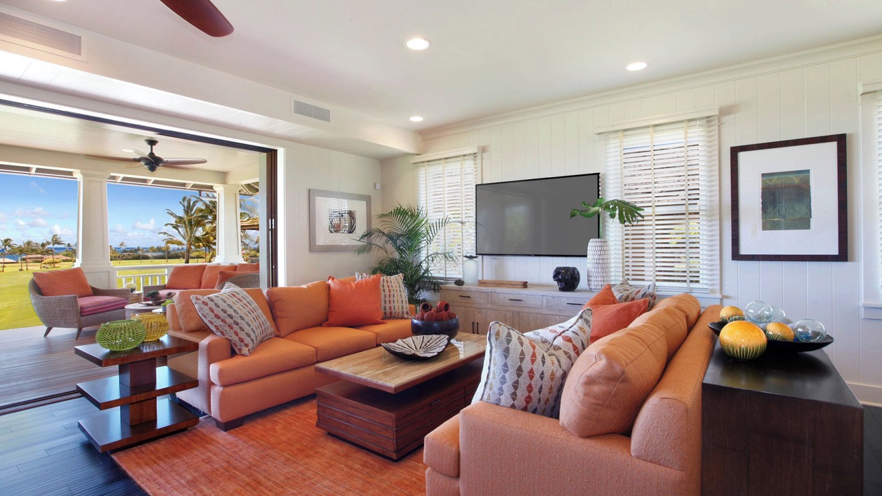 Photo of Livingroom in Poipu