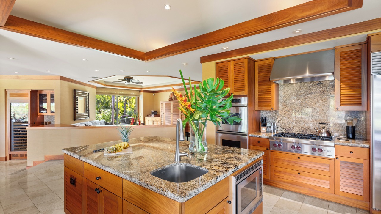 Photo of Kitchen in Kaupulehu