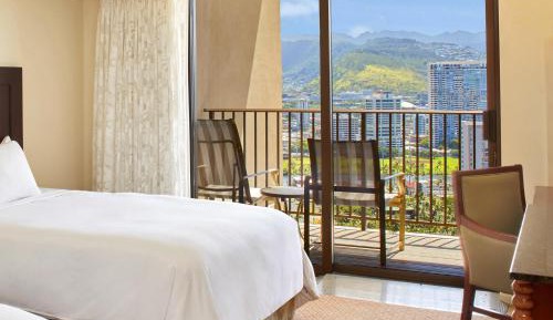 Resort View with Two Double Beds