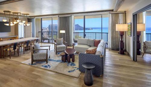 Presidential Parlor with Ocean Front View
