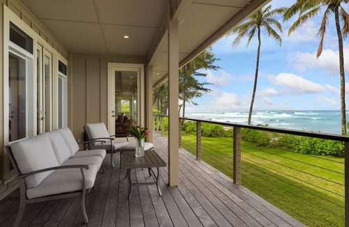 Wainiha House | Beachfront Luxury Dream House with A/C & Gym!