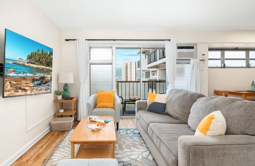 Waikiki Apartment | 2BR/2BA Condos in Kuhio at Waikiki with Parking!
