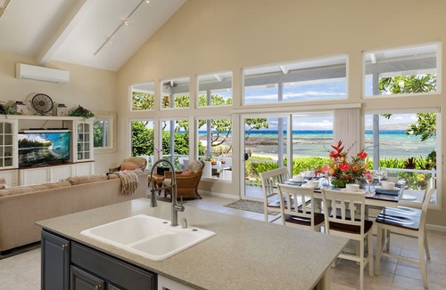 Puako House | Whale's Tail - 3BR Beachfront Home in Magical Puako! Steps to the ocean!