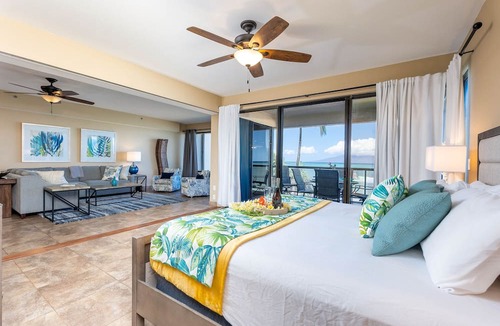 Kahana Condo | Spacious OCEAN FRONT 2Bd/2Ba Condo with AC - Sands Of Kahana 315