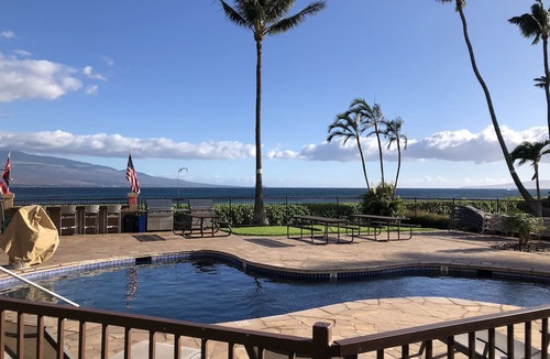 Maalaea Condo | Relaxing Ocean Front Views on Maui! Island Sands Condominium