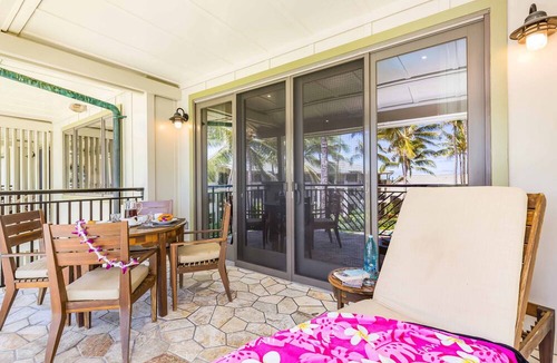 Kahuku Condo | Turtle Bay Villas 308 by Gather: Beachfront w/Shared Pool/Spa/AC